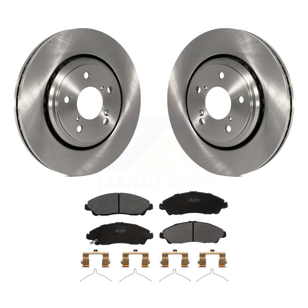 Kit de plaquettes semi-métalliques de Rotor de frein à disque avant, pour Honda Pilot Ridgeline Acura MD