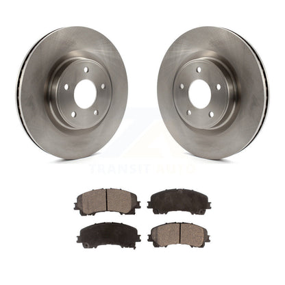 Kit de rotors de frein à disque avant et plaquettes semi-métalliques pour INFINITI Q50 QX50 Q60
