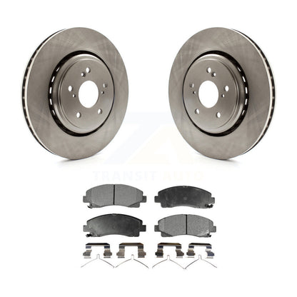 Kit de rotors de frein à disque avant et de plaquettes semi-métalliques pour Acura TLX 2015-2020