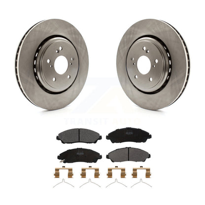 Kit de disques de frein à disque avant et plaquettes semi-métalliques pour Acura MDX 2014-2016