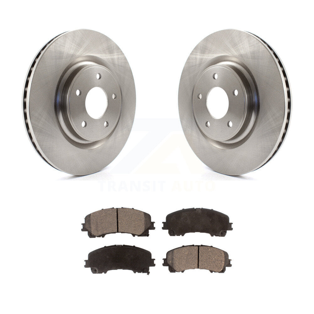 Kit de disques de frein à disque avant et plaquettes semi-métalliques pour Nissan Rogue K8F-100634