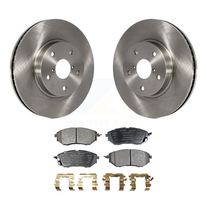 Kit de disques de frein à disque avant et plaquettes semi-métalliques pour Subaru Legacy 2015 2,5 L