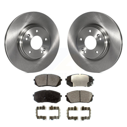 Kit de plaquettes de frein semi-métalliques pour rotors de frein à disque avant pour moteur à gaz Hyundai Sonata 2015