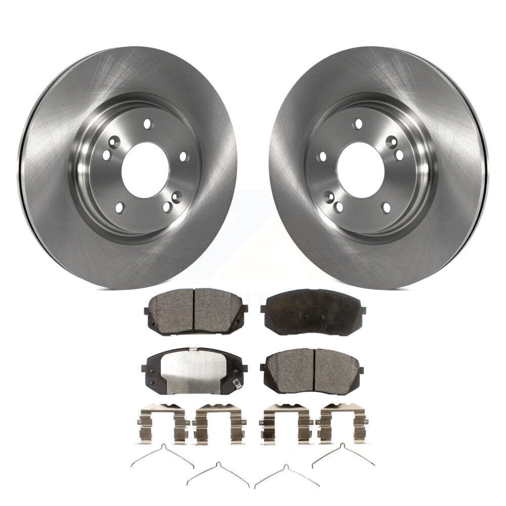 Kit de plaquettes de frein semi-métalliques, Rotors de frein avant, pour Hyundai Sonata Kona électrique Kia E