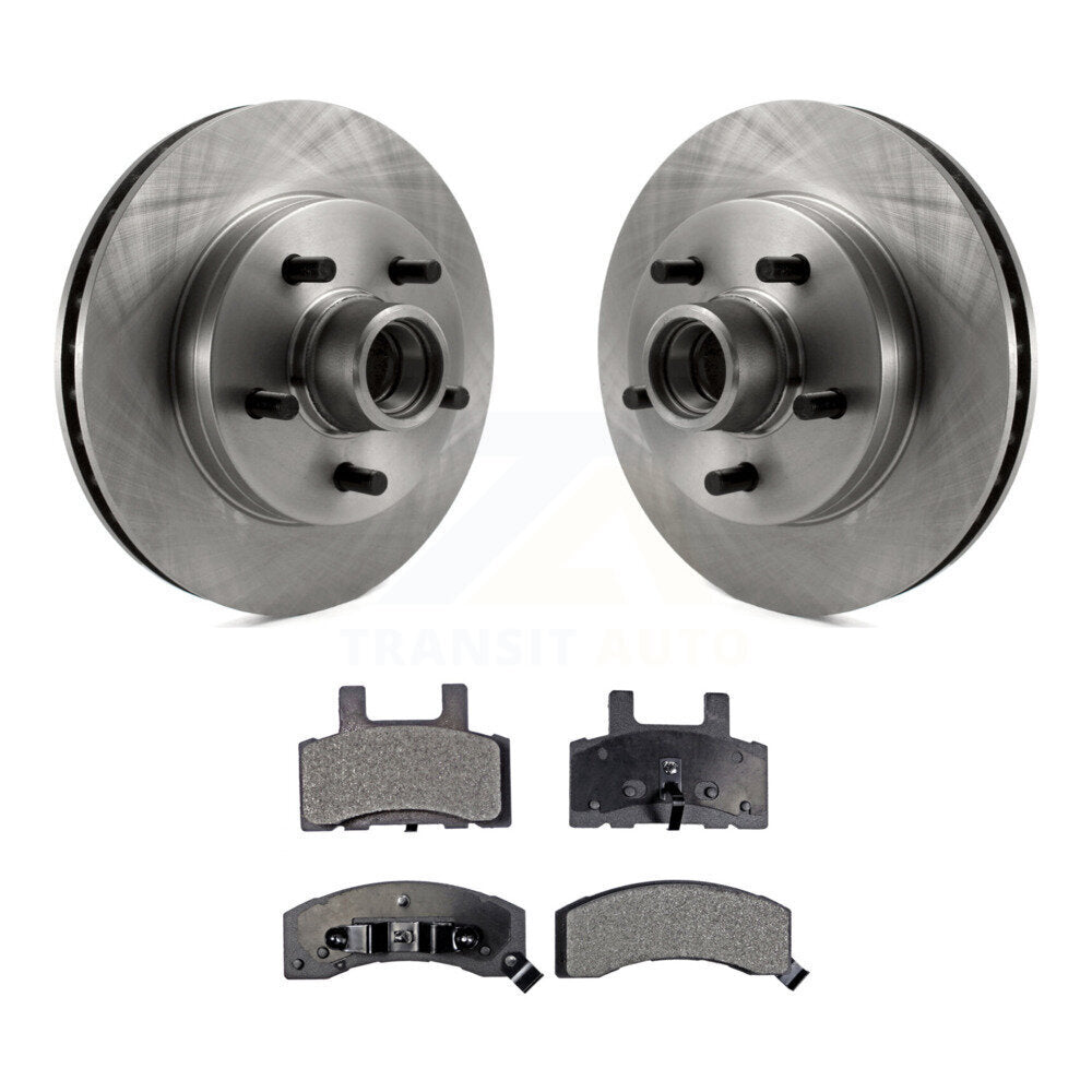 Kit de plaquettes semi-métalliques de Rotors de frein à disque avant pour Chevrolet Tahoe C1500 banlieue