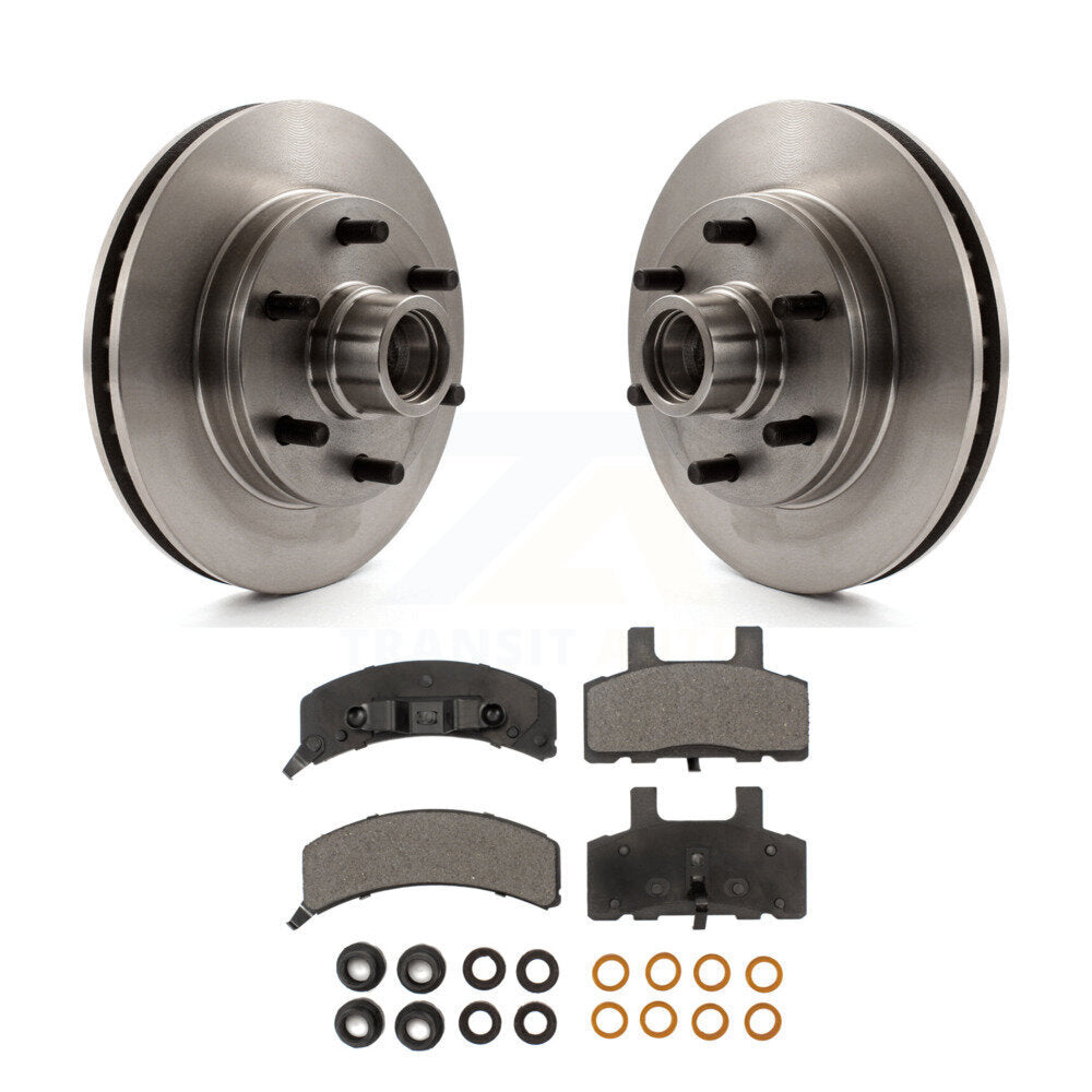 Kit de plaquettes semi-métalliques de moyeu de Rotor de frein avant, pour C2500 Chevrolet GMC Express 250