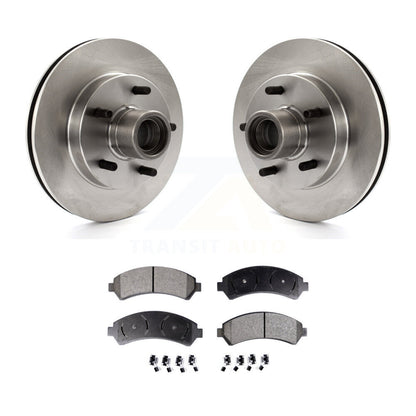 Kit de moyeu de Rotor de frein à disque avant et de plaquettes semi-métalliques pour Chevrolet Blazer RW 2000