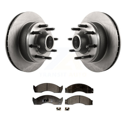 Kit de plaquettes semi-métalliques de Rotor de frein à disque avant, pour Ford E-450 Econoline Super Dut