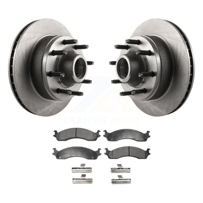 Kit de plaquettes semi-métalliques de moyeu de Rotor de frein avant, pour Ford E-350 Super Duty E-250 Clu