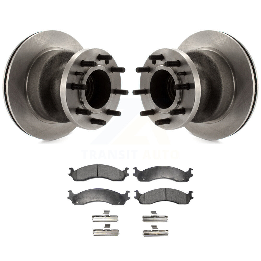 Kit de plaquettes semi-métalliques de Rotor de frein avant, pour Ford E-350 Super Duty Econoline Clu