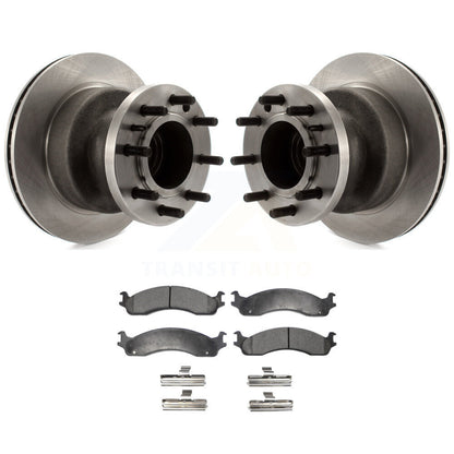Kit de plaquettes semi-métalliques de Rotor de frein avant, pour Ford E-350 Super Duty Econoline Clu