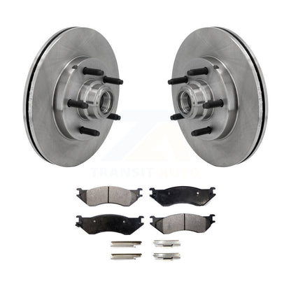 Kit de moyeu de Rotor de frein à disque avant et de plaquettes semi-métalliques pour Ford F-150 Heritage RW