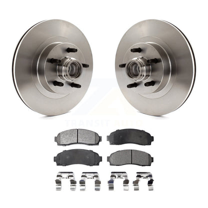 Rotors de frein à disque avant et Kit de plaquettes semi-métalliques pour Ford Explorer Sport Trac RW