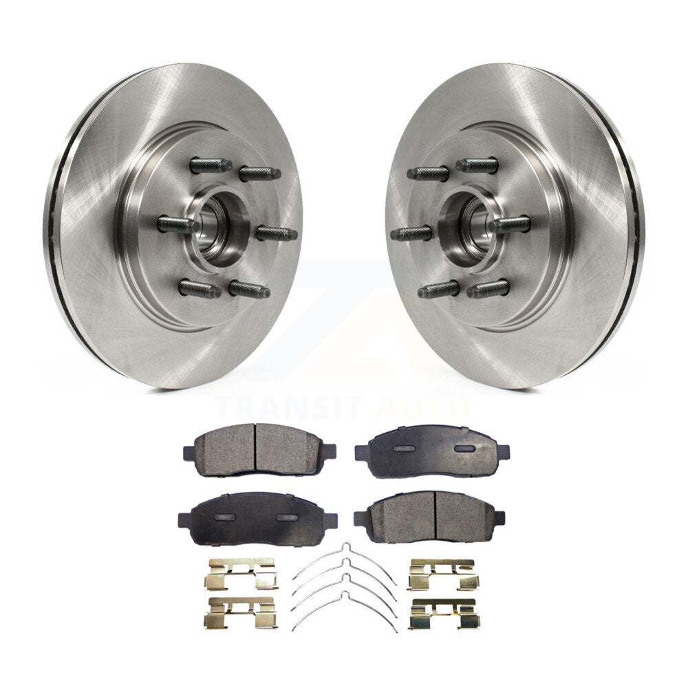 Kit de plaquettes de frein semi-métalliques, Rotors de frein avant, pour Ford F-150 Lincoln Mark LT RW