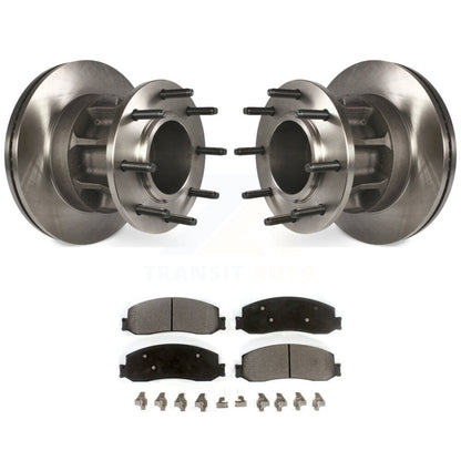 Kit de plaquettes de frein semi-métalliques pour rotors de frein avant, pour Ford F-350 Super Duty RW 2011