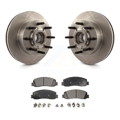 Kit de plaquettes semi-métalliques de Rotor de frein à disque avant, pour Ford F-350 Super Duty F-250 RW