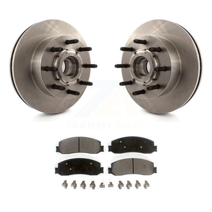 Kit de plaquettes semi-métalliques de Rotor de frein à disque avant, pour Ford F-250 Super Duty F-350 RW