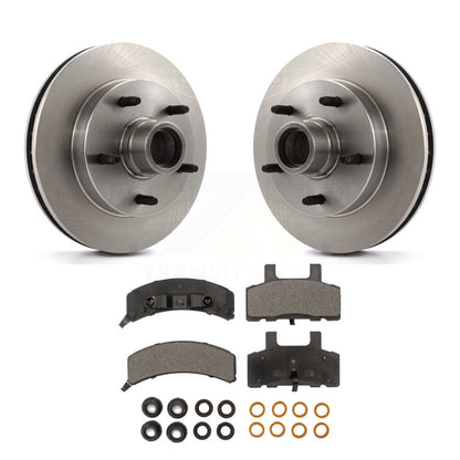 Rotors de frein à disque avant et kit de plaquettes semi-métalliques pour Dodge Ram 1500 RW 1994-1999