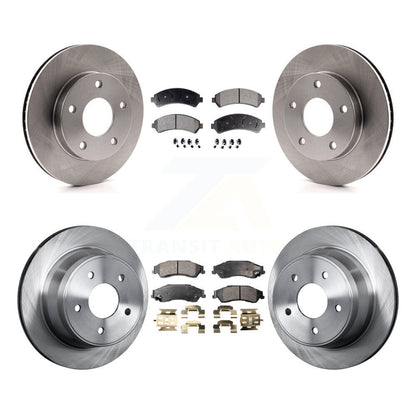 Kit de plaquettes semi-métalliques de Rotor de frein avant et arrière, pour GMC Jimmy avec freins à disque