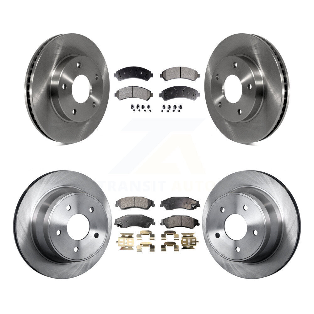Kit de plaquettes de frein semi-métalliques pour Rotors de frein avant et arrière, pour Chevrolet GMC Blazer S10 Jimm