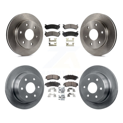Kit de plaquettes semi-métalliques de Rotor de frein avant et arrière, pour Chevrolet GMC Silverado 1500 X