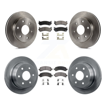 Kit de rotor de frein à disque avant et arrière et plaquettes semi-métalliques pour Chevrolet Avalanche 150