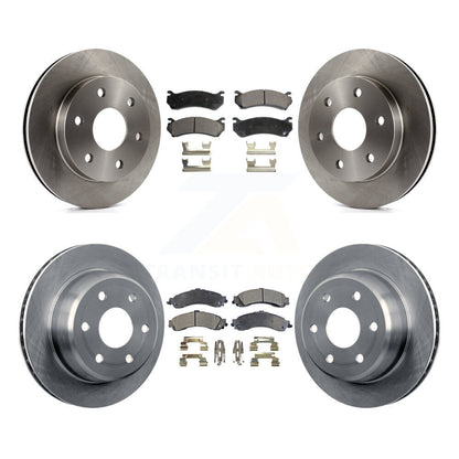 Kit de plaquettes semi-métalliques de Rotor de frein avant et arrière, pour Chevrolet GMC Silverado 1500 X