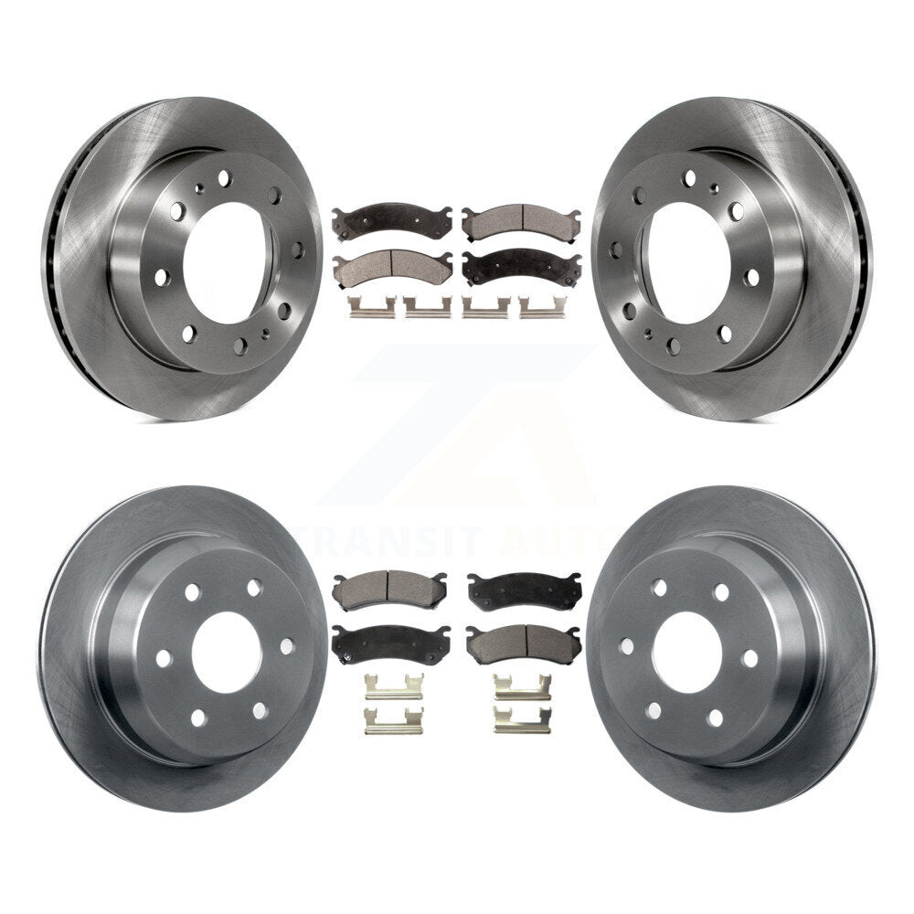 Kit de plaquettes semi-métalliques de Rotor de frein avant et arrière, pour Chevrolet Silverado 2500 HD GM