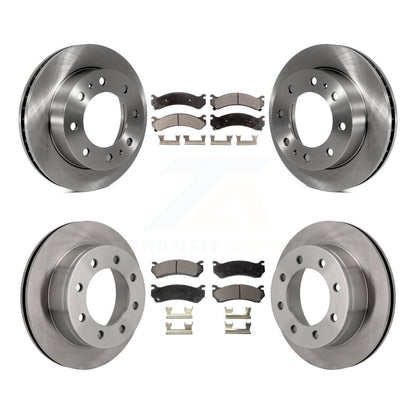 Kit de plaquettes semi-métalliques de Rotor de frein avant et arrière, pour Chevrolet GMC Sierra 2500 HD X