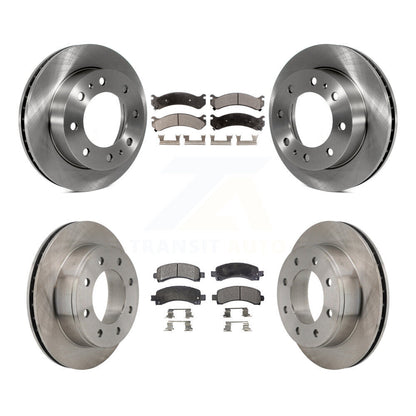 Kit de plaquettes semi-métalliques de Rotor de frein à disque avant et arrière, pour Chevrolet Express 2500 GM