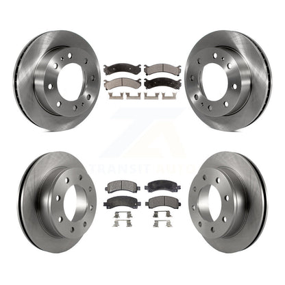 Kit de plaquettes semi-métalliques de Rotor de frein à disque avant et arrière, pour Chevrolet Express 2500 GM