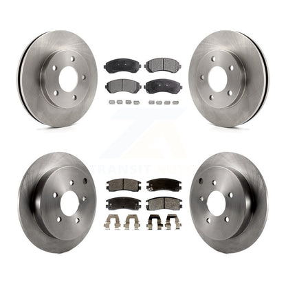 Kit de plaquettes de frein semi-métalliques pour Rotors de frein avant et arrière, pour Buick rendez-vous Pontiac Azte
