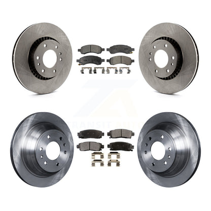 Kit de plaquettes semi-métalliques de Rotor de frein avant et arrière, pour Chevrolet Trailblazer GMC Envo