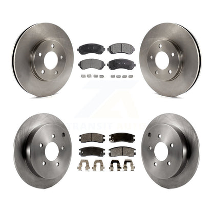 Kit de plaquettes de frein semi-métalliques pour Rotors de frein avant et arrière, pour Buick rendez-vous Pontiac Azte