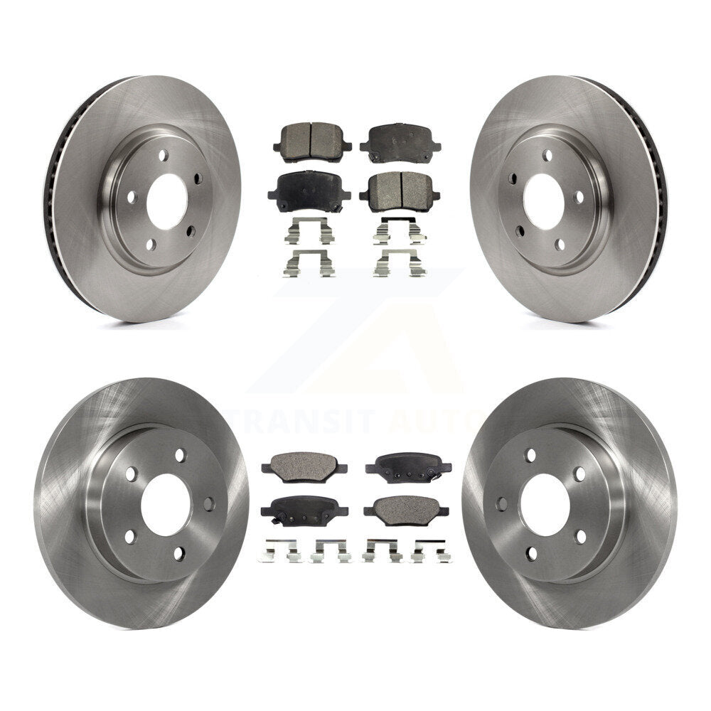Kit de plaquettes semi-métalliques de Rotor de frein avant et arrière, pour Chevrolet Cobalt Saturn Ion HH