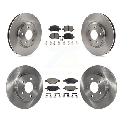 Kit de plaquettes de frein semi-métalliques pour Rotors de frein avant et arrière, pour Chevrolet Malibu Pontiac G5 G