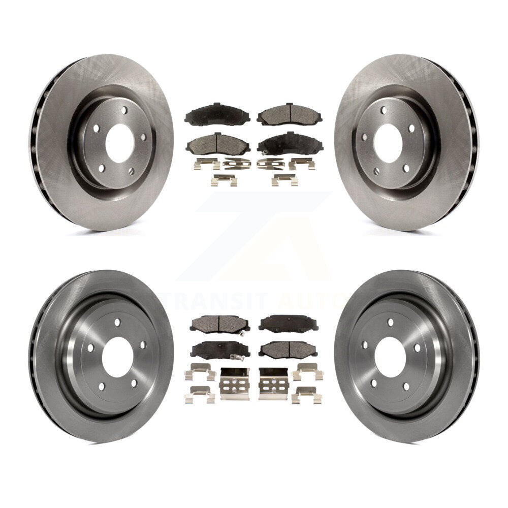 Kit de plaquettes semi-métalliques de Rotor de frein avant et arrière, pour Chevrolet Corvette Cadillac XL
