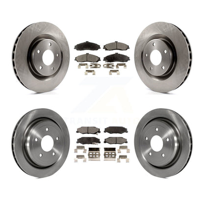 Kit de plaquettes semi-métalliques de Rotor de frein avant et arrière, pour Chevrolet Corvette Cadillac XL