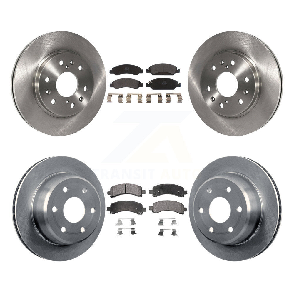 Kit de plaquettes semi-métalliques de Rotor de frein à disque avant et arrière, pour Chevrolet Express 1500 GM