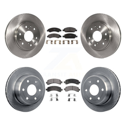 Kit de plaquettes semi-métalliques de Rotor de frein à disque avant et arrière, pour Chevrolet Express 1500 GM