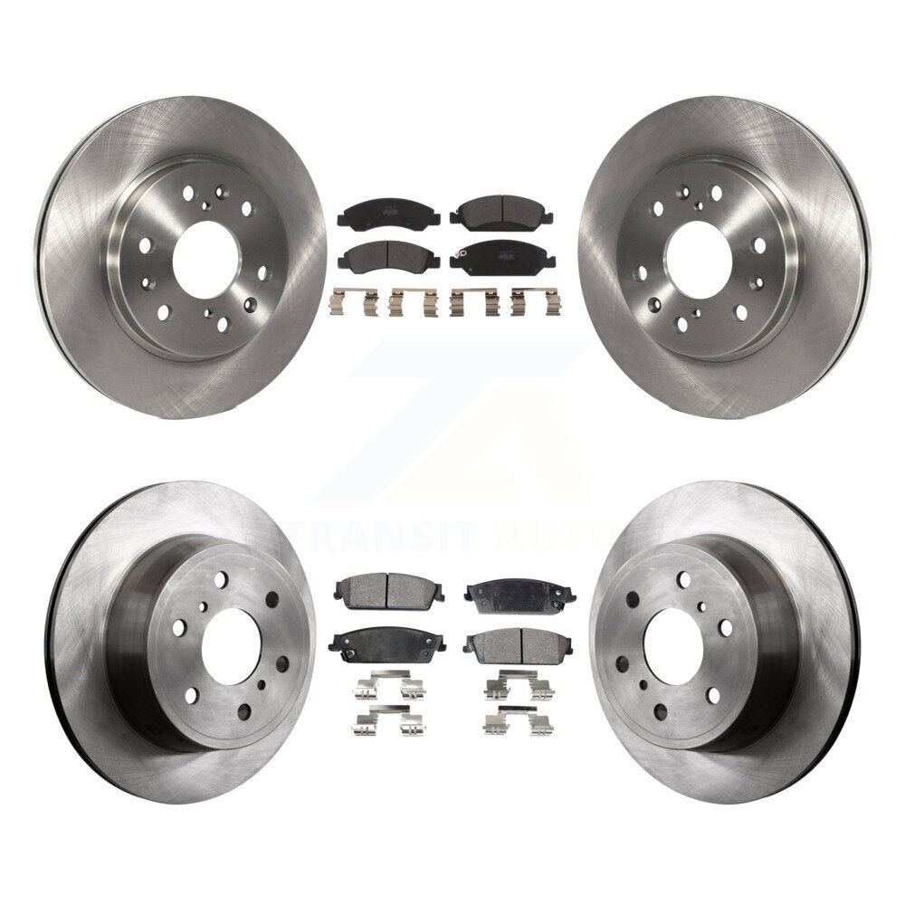 Kit de plaquettes semi-métalliques de Rotor de frein avant et arrière, pour Chevrolet GMC Sierra 1500 Taho