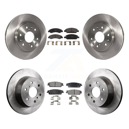Kit de plaquettes semi-métalliques de Rotor de frein avant et arrière, pour Chevrolet GMC Sierra 1500 Taho