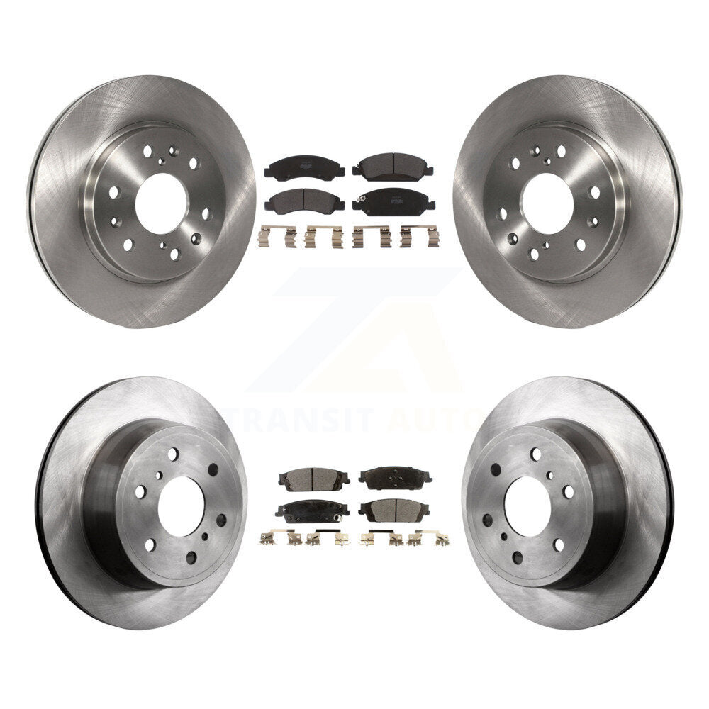Kit de plaquettes de frein semi-métalliques pour Rotor de frein avant et arrière, pour GMC Sierra 1500 Chevrolet Taho