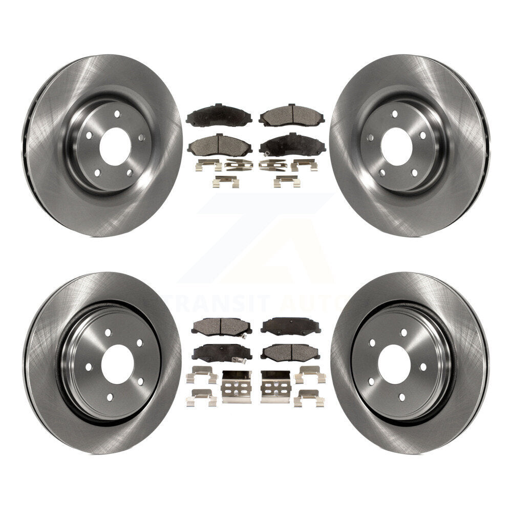 Kit de plaquettes semi-métalliques de Rotor de frein avant et arrière, pour Chevrolet Corvette Cadillac XL