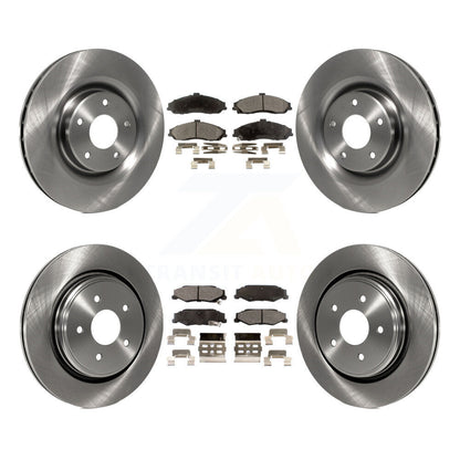 Kit de plaquettes semi-métalliques de Rotor de frein avant et arrière, pour Chevrolet Corvette Cadillac XL