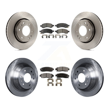 Kit de plaquettes semi-métalliques de Rotor de frein avant et arrière, pour Chevrolet Trailblazer GMC Envo