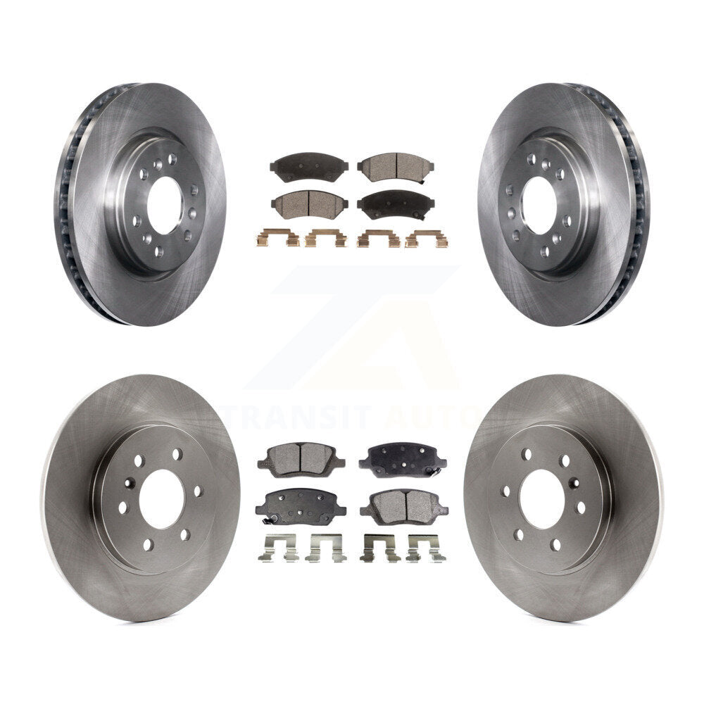 Kit de plaquettes semi-métalliques de Rotor de frein avant et arrière, pour Pontiac Montana Chevrolet Buic