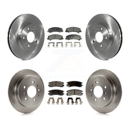 Rotors de frein avant arrière et Kit de plaquettes semi-métalliques pour Chevrolet Impala Monte Carl