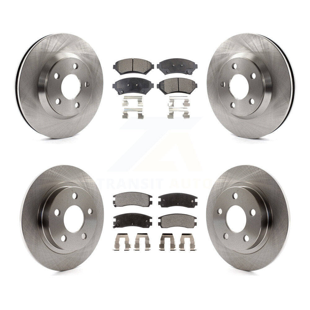 Kit de plaquettes de frein semi-métalliques pour Rotor de frein avant et arrière, pour Buick LeSabre Pontiac Par 2005