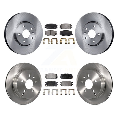 Rotor de frein avant arrière et Kit de plaquettes semi-métalliques pour Chevrolet Equinox GMC Terrai